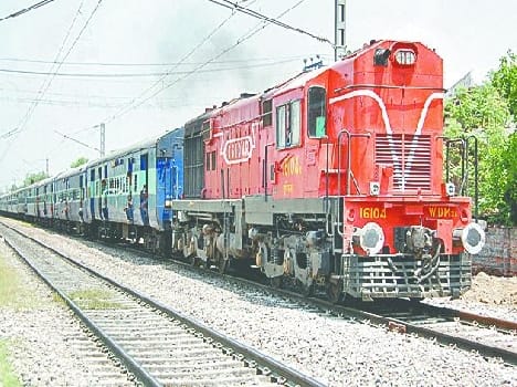 driver himself stopping train for firends